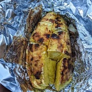 Roast Yam With Butter and Salt