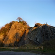 Craig Y Ddinas (Dinas Rock), Wales, UK