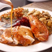 Roasted Turkey and Stuffing