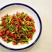 Stir Fried Goose Intestines