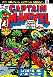 Captain Marvel #25 (Mike Friedrich & Jim Starlin)