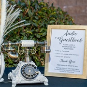 Audio Guest Book for Wedding