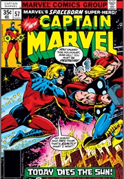 Captain Marvel #57 (Roger McKenzie & Pat Broderick)