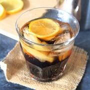 Iced Coffee With Meyer Lemon