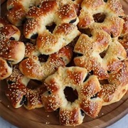 Maarouk (Date-Stuffed Bread)
