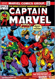 Captain Marvel #31 (Jim Starlin)