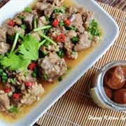 Steamed Spare Ribs With Plum Sauce