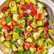 Mediterranean Avocado Salad