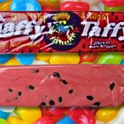 Watermelon Laffy Taffy With Seeds