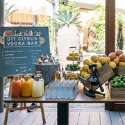 Self-Service Cocktail Bar