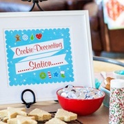 Cookie Decorating Station
