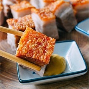 Crackly Skinned Pork Belly