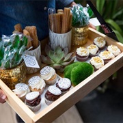 Roaming Food Bars at Reception