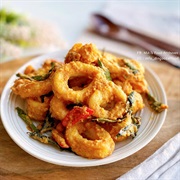 Salted Egg Yolk Squid