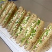 Multigrain Bread With a Vegetable Patty and Kewpie Mayonnaise