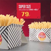 Supersized Anything From Mcdonald's