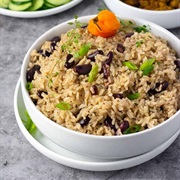 Bajan Black Eyed Peas and Rice (Barbados)