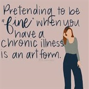 Pretending to Feel Fine