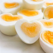 Heart-Shaped Boiled Egg