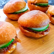 Burger Malaysia / Kuih Pau Sambal / Kuih Doraemon / Kuih Pantat Berdarah