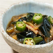 Cold Jellyfish With Seaweed