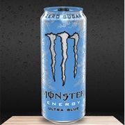 Monster Energy Ultra Blue - 473Ml - USA