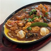 Sizzling Hot Plate Tofu
