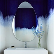 Artsy Bathroom Mirrors