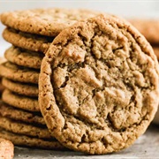 Oatmeal Walnut Gingersnap Cookie Dough