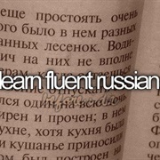 Learn Fluent Russian