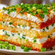 Onion & Carrot Cake With Onion Frosting