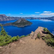 Crater Lake Rim, Oregon