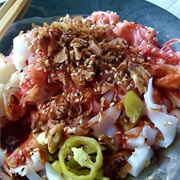 Ipoh Chee Cheong Fun With Red Sweet Sauce