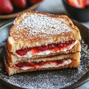 Grilled Jam Sandwich
