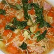 Fadennudelsuppe