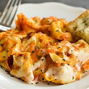 One-Pan Garlic Bread Tortellini