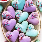 Heart-Shaped Macaron