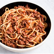 Keema Spaghetti
