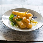 Custard Spring Rolls