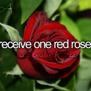 Receive One Red Rose