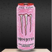 Monster Energy Ultra Strawberry Dreams - 473Ml - USA