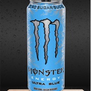Monster Energy Ultra Blue - 473Ml - Canada