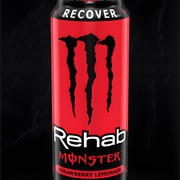 Monster Energy Rehab Strawberry Lemonade - 458Ml - USA