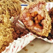 Honeycomb Taro-Wrapped Pork