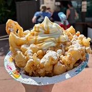 Caramel-Apple Pie Funnel Cake