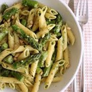Penne and Asparagus