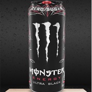 Monster Energy Ultra Black - 473Ml - USA
