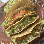 Taco Dorado De Picadillo