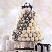 Cake Ball Tower
