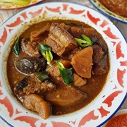 Babi Pongteh (Nyonya Pork Stew With Shiitake Mushrooms & Potatoes in Fermented Soy Bean Sauce)
